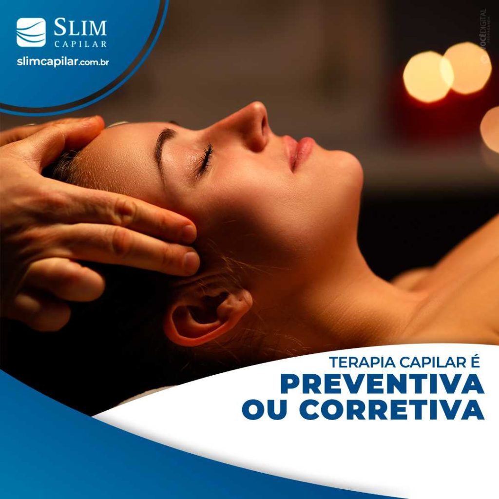 Terapia Capilar é preventiva ou corretiva