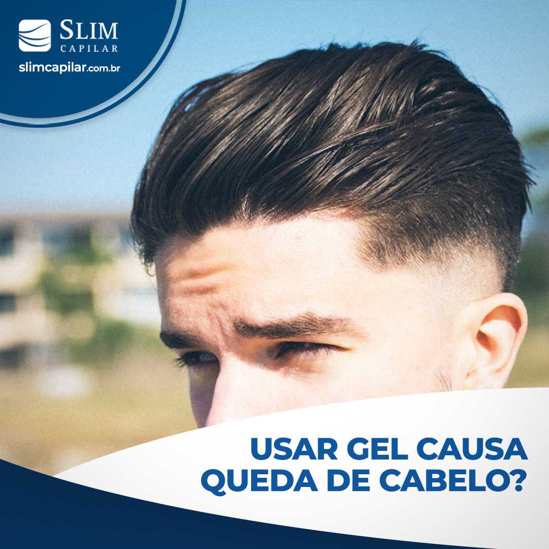 gel causa queda de cabelo